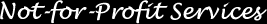 RSG services to not-for-profit organizations